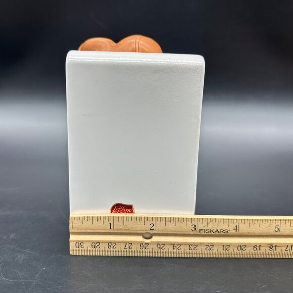 Vintage Bookend Lefton Japan Ceramic Baseball Glove Ball Sports Decor Figurine - Picture 12 of 12